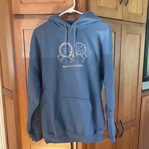 Lonely Ghost Want to go for a walk Sweatshirt